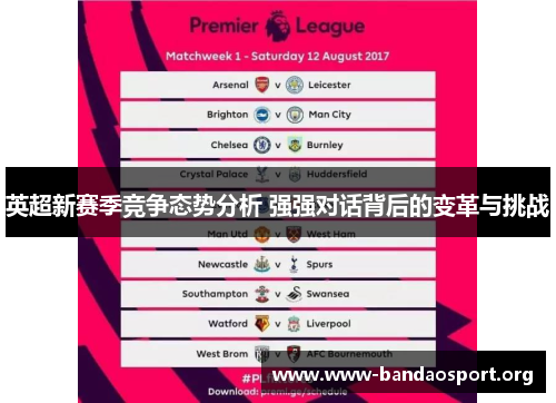 英超新赛季竞争态势分析 强强对话背后的变革与挑战