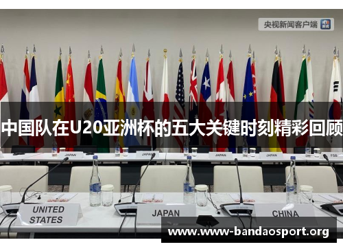 中国队在U20亚洲杯的五大关键时刻精彩回顾